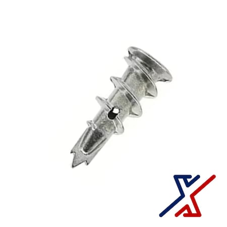 X1 Tools 1 5/8" Long Zinc Alloy Drywall Anchor, 10 Anchors, 10PK X1E-CON-ANC-DRY-0600x10