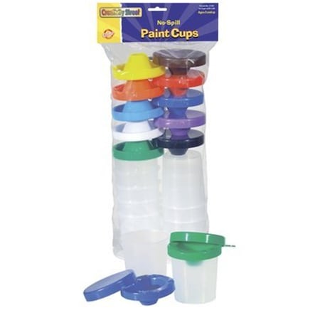 Art Supplies Paint Cups Round, 10PK 5100