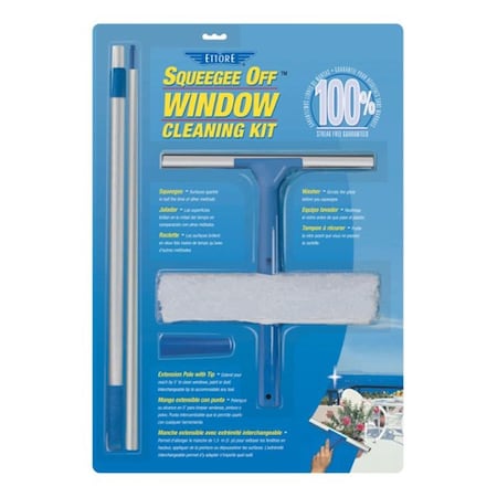 Ettore 17050 12 in. Squgee Kit with 5 in. Pole ET6952