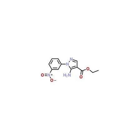 Ak Scientific Ethyl 5-amino-1-(3-nitrophenyl)pyrazole-4-carboxylate (25mg), CAS 16459-34-0 C009-25mg