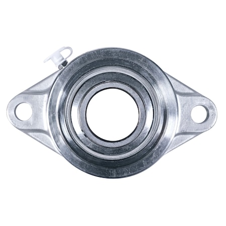 Sealmaster Mounted Stainless Steel Two Bolt Pillow Block Ball Bearing - 440C Stainless Steel - SS Setscrew Lock CRFTS-SS24