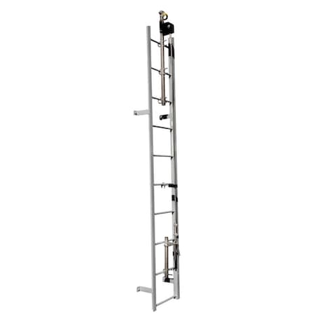 Safewaze SS 30' Ladder Climb System, 4-Person Complete Kit 022-12128