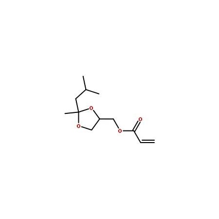 Ak Scientific (2-Isobutyl-2-methyl-1, 3-dioxolan-4-yl)methyl acrylate, 200 ppm MEHQ as stabilizer (25g), CAS 83847 1564AP-25g