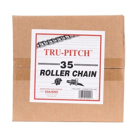 Tru-Pitch TRC35MD No. 35 0.38 in. 10 ft. Roller Chain 70234