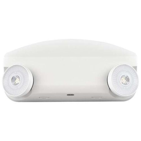 Beyond Led Technology Dual Head LED Emergency Light, 2 Watt, 200 Lumens, 6000K, White, 120-277V, 3.6V 1000mAh Battery, 2PK 151308