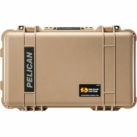 Pelican Desert Tan Protective Case, 22"L x 13.8"W x 9"D 1510