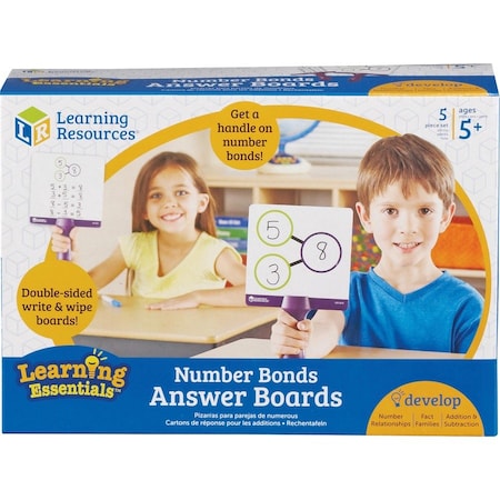 Learning Resources Number Bonds Answer Boards, PK5 5213