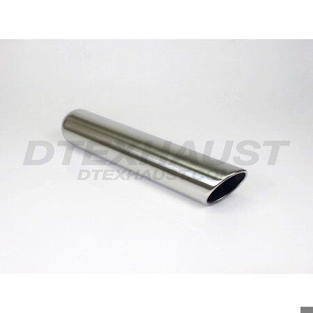 Different Trends 3.50IN ROLLED ANGLE TEXAS EXHAUST TIP 2.50IN ID / 3.50IN OD DT-253518RAC