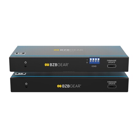 Bzbgear 8K UHD HDMI HDBaseT Long Range Extender with Bi-directional IR/RS-232/CEC up to 490ft BG-EXH-8K150C
