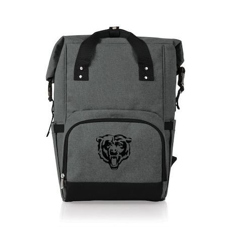 Picnic Time Family Of Brands NFL Chicago Bears - On The Go Roll-Top Backpack Cooler 616-00-105-064-2