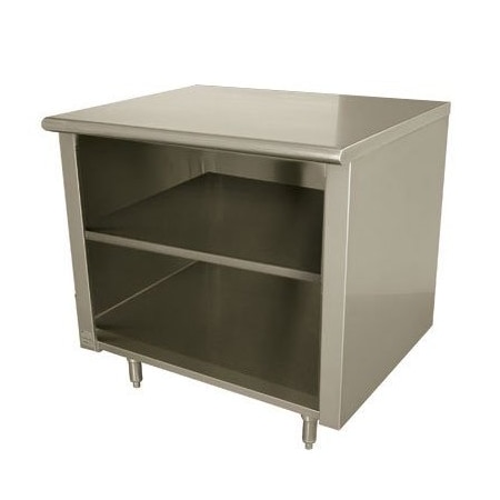 Advance Tabco Flat Top Enclosed Base Table EEB-SS-303M