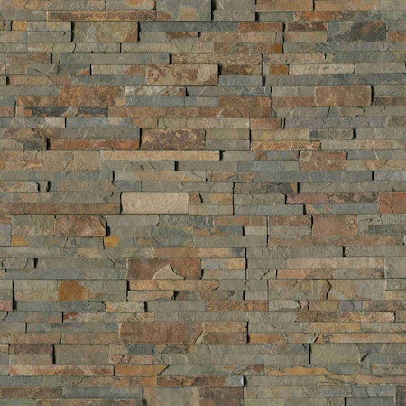 Msi Gold Rush Ledger Panel 6 In. X 24 In. Natural Quartzite Wall Tile, 6PK ZOR-PNL-0075