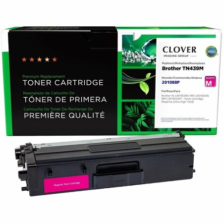 Clover Imaging Group Remanufactured Ultra High Yield Magenta Toner Cartridge Brother TN439M 201088P
