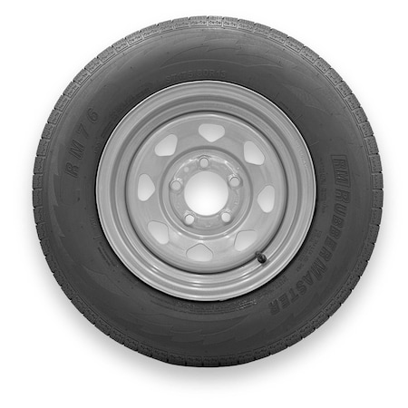 Rubbermaster - Steel Master ST175/80R13 8 Ply 5 On 4.5 Bolt, Silver Wheel Assemblies 599360SIL