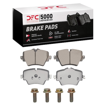 Dfc 5000 Advanced Disc Brake Pad Set,  1553-1892-01