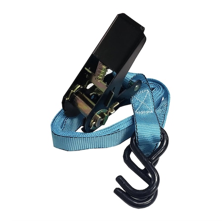Everest 1 inx10 ft Ratchet Tie Down Strap 400lbs WLL LR1101
