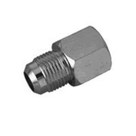 Pinpoint Gas Supply Adapter, 0.625 x 0.75 in. Flared x FIP, 0.5 PSI - Stainless Steel - 40 TO 150 deg F PI431497