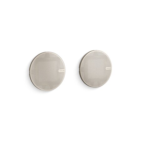 SoundTile Shower speakers Vibrant Brushed Nickel