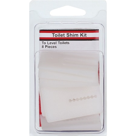 Westlake Pipe & Fittings Plastic Toilet Shim, 8PK 4/1/3949