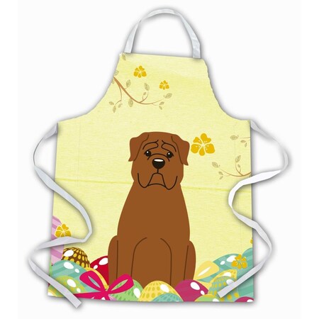 Carolines Treasures Easter Eggs Dogue De Bourdeaux Apron BB6073APRON