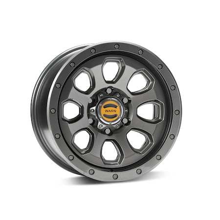 Warn Wheel Moonsault 17 In Diameter x 85 In Width; 6 x 1397 mm/ 6 x 550 In Bolt Pattern; 0 mm Offset 104486
