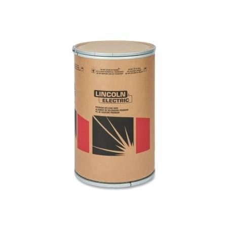 Lincoln Electric SuperArc L-56 MIG Wire, 0.035 in dia, 500 lb Accu-Trak Drum, Copper Coated Mild Steel, 500PK 897-ED021056