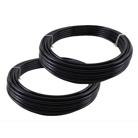 Mytee Products 100 Feet DOT Air Brake Tubing 1/4in and 3/8in - Black 100MP-ABT-1438-KIT