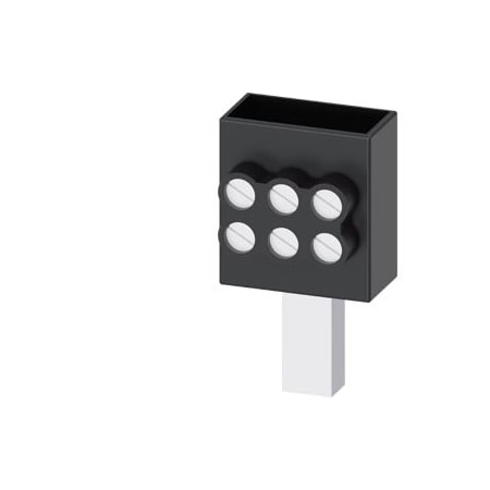 Siemens Triple terminal 3x 2.5 16mm2, for size NH000, NH00 1-pole with box 3NP1921-1BE20