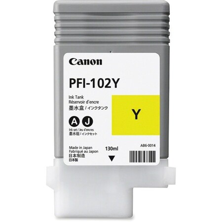 Canon CRTDG, INK, PFI-102Y, YW 0898B001AA