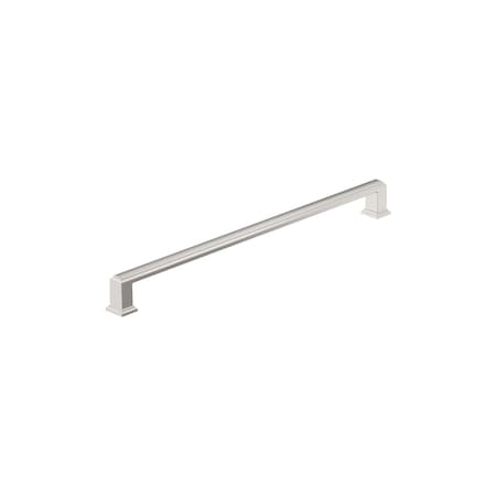 Amerock Appoint 18 inch 457mm Center-to-Center Polished Nickel Appliance Pull BP54031PN