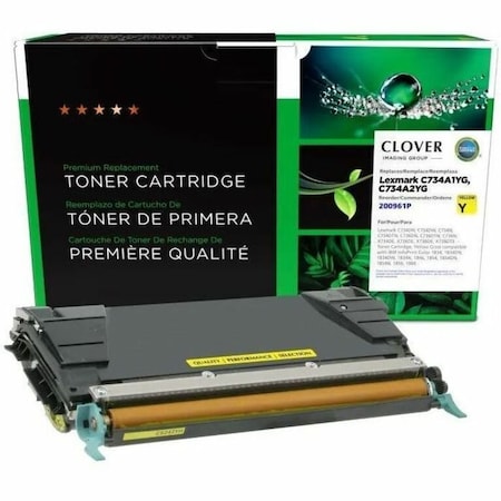 Clover Imaging Group Imaging Remanufactured Yellow Toner Cartridge 200961P