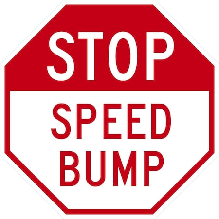 Lyle Speed Bump, 24x24, Engineer Grade, White G-13453-EG_24x24