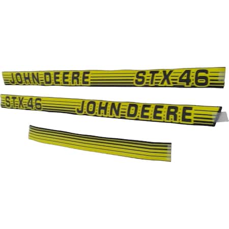 John Deere LABEL KIT, JOHN DEERE OEM AM120040 AM120040
