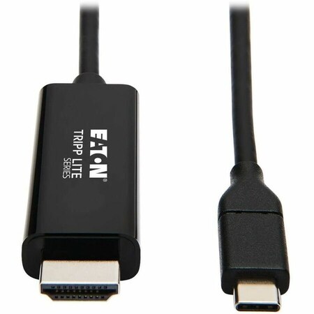 Tripp Lite USB C to HDMI Adapter Cable USB 3.1 Gen 1 4K M/M USB-C Black 3ft U444-003-H4K6BE