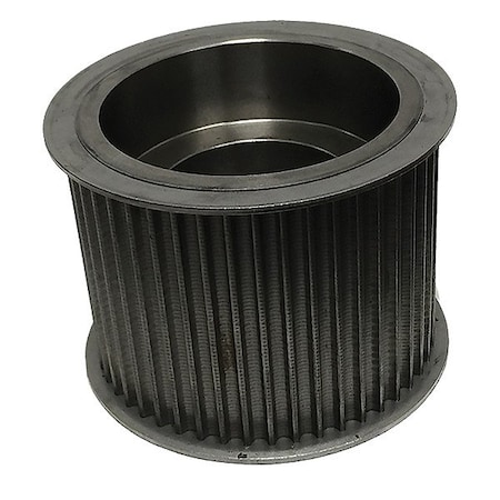 Zoro Select TimingBeltPulley, CastIron, W33/4in 40-8P85-2012
