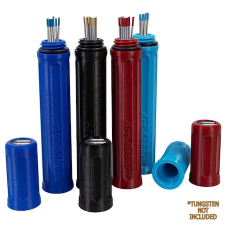 Arc-Zone Arc-Saber Tungsten Storage Solution (Red) A-ARCSABR-RD