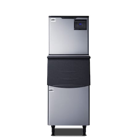 Summit Commercial 350 lb.  Commercial Ice Machine With Stainless Steel Bin BIM352KBIN