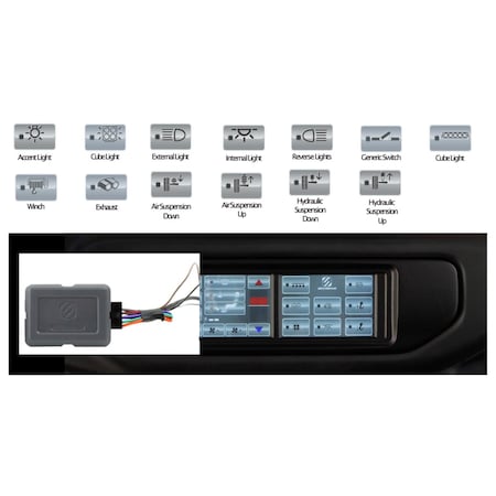 Scosche 8 Channel Relay Switch IF Mod RSIM