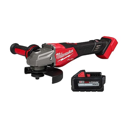 Milwaukee Tool M18 FUEL Grinder + M18 RDL XC6.0 Battery 3671-20, 48-11-1865