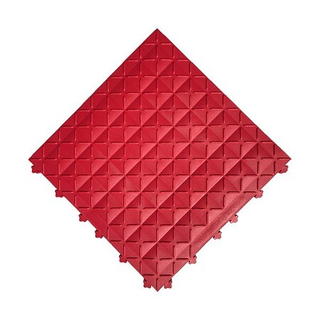 Safe-Flex Interlocking Antifatigue Mat, PK 10 RT1-R