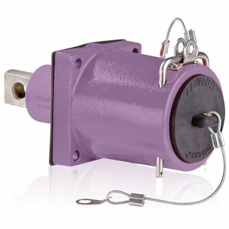 Leviton Rhino-Hide 49 Series Male Rec Purple 49MR1-CP