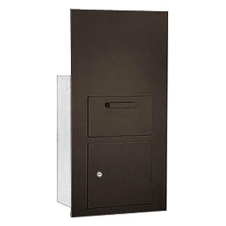 Patioplus 7 Door High 4B+ Mailbox Units in Bronze - Front Loading with 2 Keys PA937599