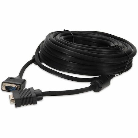 Add-On AddOn 50ft VGA Male to VGA Male Black Cable For Resolution Up to 1920x1200 (WUXGA) VGAMM50