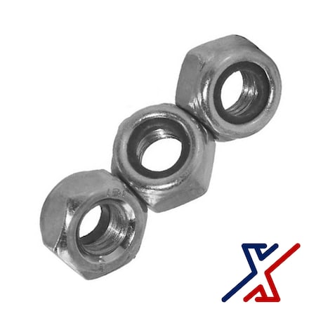 X1 Tools 4-40 Performance Zinc-Plated Steel Nylon-Insert Locknuts, 20PK X1E-FAS-NUT-LOC-1914x20