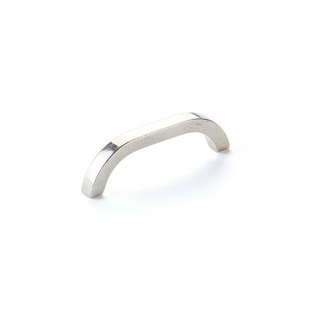 Schaub 4-1/2in Turno 4in Center to Center Cabinet Pull Polished White Bronze Finish 211020-PWB