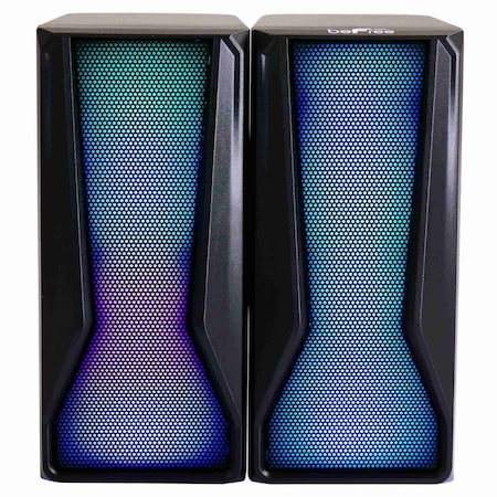 Befree Sound Color LED Dual Gaming Speakers BFS-529