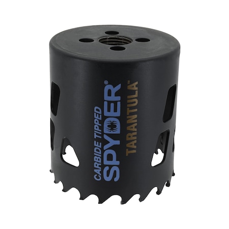 Spyder RCE Hole Saw, Tarantula, Metal Cutting Carbide, 2-3/8'' 600908CF