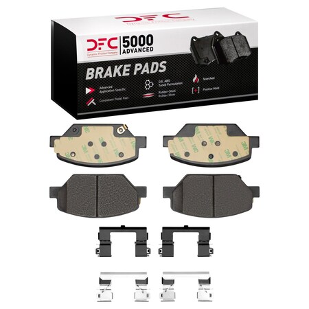 Dfc 5000 Advanced Disc Brake Pad Set,  1551-1886-01