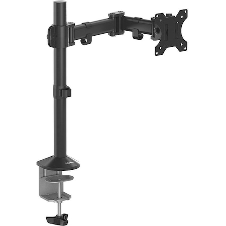 Fellowes SINGLE MONITOR ARM ELEVATES YOUR SCREEN OFF THE DESK TO ELIMINATE CLUTTER. SET U 8502501