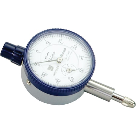 Mitutoyo 5 mm Series 1 Flat Back Dial Indicator 1044SB